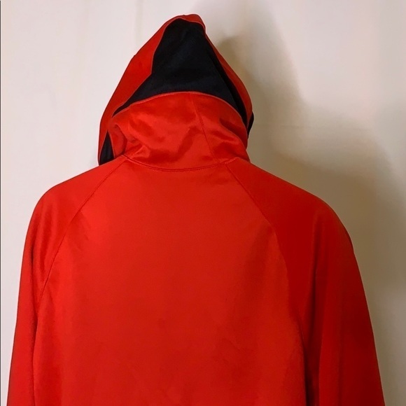 NWOT Nike Mens Dri-Fit red hoodie size- L - Picture 3 of 4